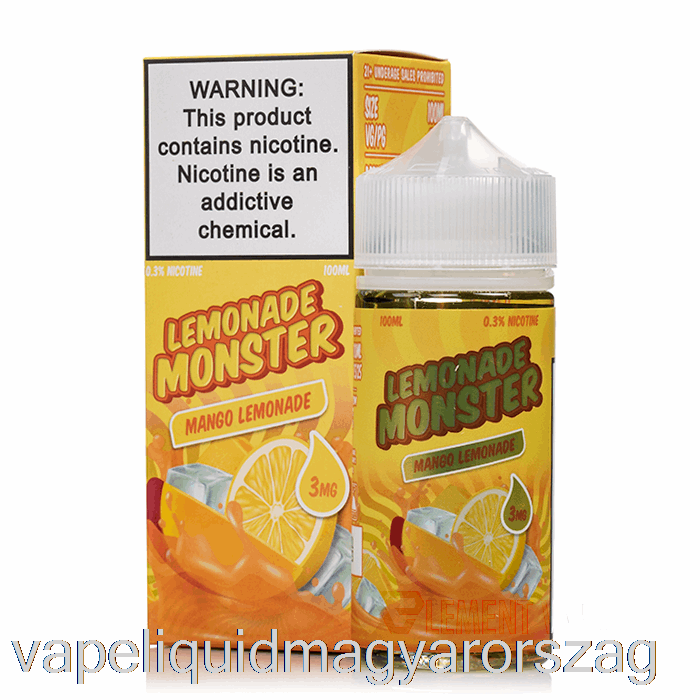 Mangó - Limonádé Szörny - 100ml 6mg Vape Folyadék